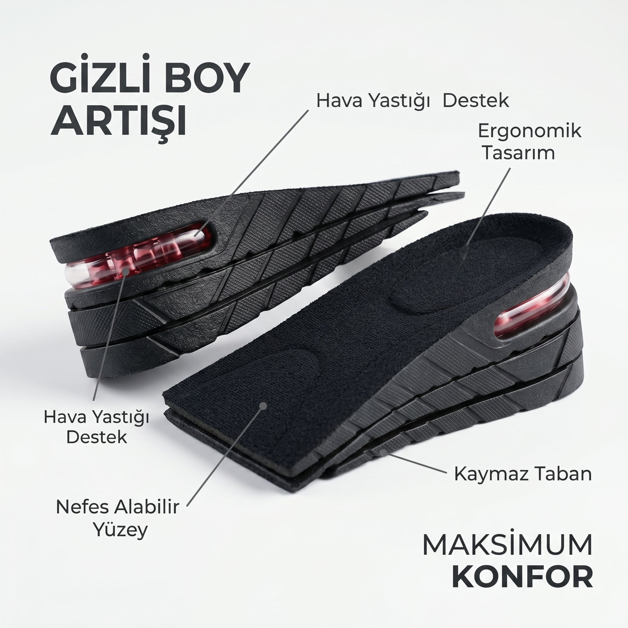 Gizli Topuklu Ayakkabı Tabanı